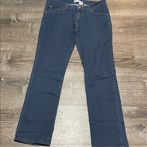Mille Penelope straight leg med wash jeans size 12.